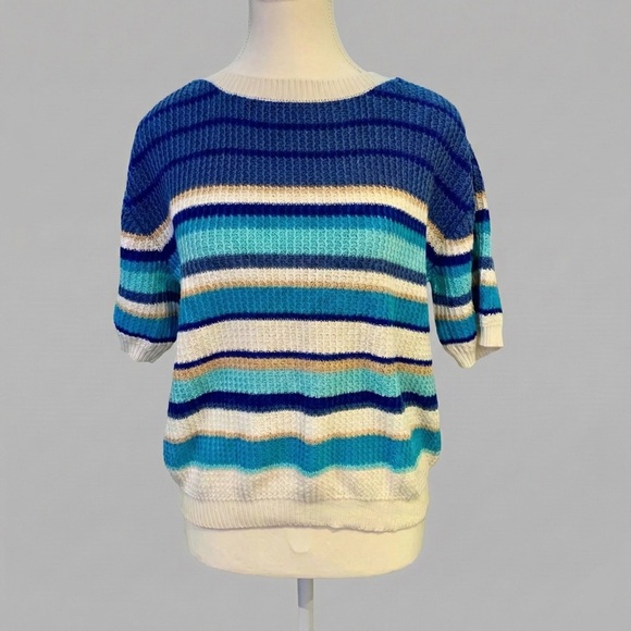 Tabi International Sweaters - Rare Vintage Tabi International Canadian MallBrand Cotton Sweater 90s Nostalgia